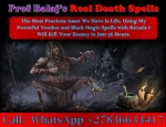 Foto de Most Powerful Black Magic Death Spells to Eliminate a Target in Their Sleep (WhatsApp: +27836633417)