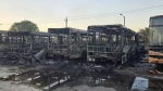 Foto de Incendio en Terminal de Ómnibus de Mulgoba, en La Habana