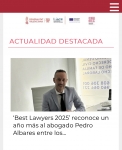 Foto de ‘Best Lawyers 2025’ reconoce un año más al abogado Pedro Albares entre los mejores de España