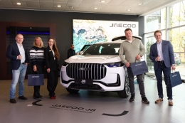 Presentation of the new flagship crossover JAECOO J8 took place at AVTODOM JAECOO Vnukovo