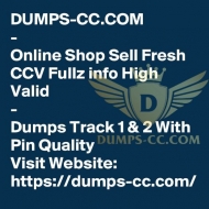 DUMPS-CC.COM Sell CVV Fullz SSN DOB DL - Fresh Skimmer Dumps With Pin US UK EU AU CA CHINA RUS 