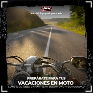 Los mejores accesorios de moto para tus próximas vacaciones están en IRA Racing