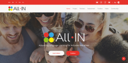 Lanzamiento del sitio web del proyecto ALL-IN: Hacia el aprendizaje de un lenguaje inclusivo