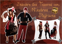 8 ideas para una fiesta de piratas con un disfraz o complemento