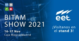 EET estará presente en “BITAM Show” 2021