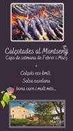 Ingredientes de una Calçotada al Montseny