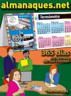 Publicidad+Calendario+termometro todo en uno