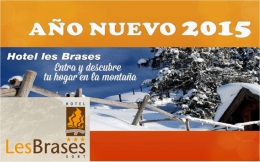 Celebra la cena de Nochevieja de 2014 con Hotel Les Brases en Sort