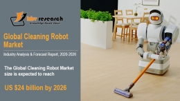 Cleaning Robot Market Size Worth $24 billion by 2026 - KBV Research