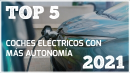 Top 5 coche eléctricos con más autonomía 2021