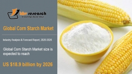 Corn Starch Market Size Worth $18.9 Billion By 2026 -  KBV Research