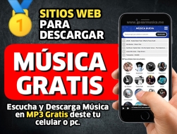 Mejores Páginas Web para descargar música gratis