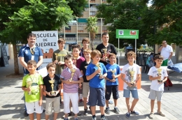 La plaza Nou Moles acogió la segunda jornada del XVIII Torneo Municipal de Ajedrez Juego Limpio