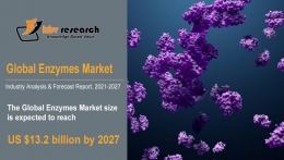 Enzymes Market Size Worth $13.2 billion by 2027 - KBV Research