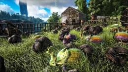 Únete a la moda de las granjas: crea tu propia granja de dinosaurios con ARK: Survival Evolved