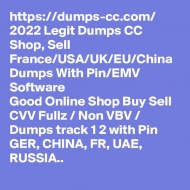 https://dumps-cc.com/ Fresh Dumps CC Shop. High Quality CVV Fullz SSN DOB DL Valid. Good Dumps 101 201 For Sale