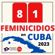 Reportan 81 casos de feminicidio en Cuba en 2023