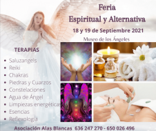 Feria Espiritual de Terapias complementarias y Alternativas este fin de semana en el Museu dels Àngels. Entrada gratuita