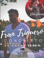 Fran Triguero ofrecerá un concierto en La Fábrica del Arte