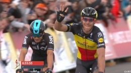 Gilbert gana a Kwiatkowski la Amstel Gold Race