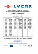 Horario de autobuses Cartagena - Murcia