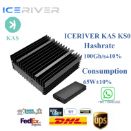 iceriver Kas Miner kS0 100 GH/s kaspa miner + psu