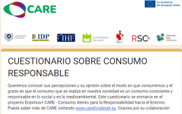 ¡Participa en el cuestionario sobre consumo responsable del proyecto CARE!