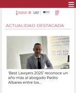 ‘Best Lawyers 2025’ reconoce un año más al abogado Pedro Albares entre los mejores de España