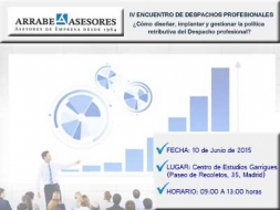 Arrabe Asesores organiza el IV Encuentro de Despachos Profesionales: 