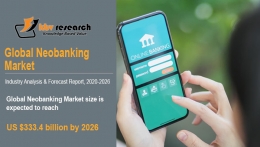 Neobanking Market Size Worth $333.4 billion by 2026 - KBV Research