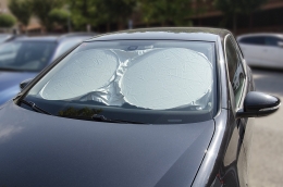 Cómo un parasol de coche reduce la temperatura: estudio científico realizado en Suiza