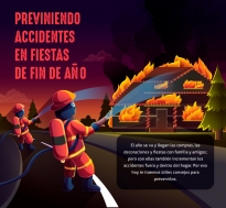 Previniendo accidentes en fiestas de fin de año