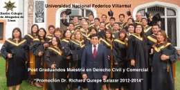 Universidad Nacional Federico Villarreal Maestría en Derecho 2014 