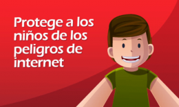 Protege a los niños de los peligros de internet