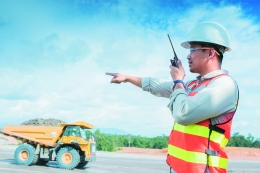 Radios dos vías para personal de seguridad