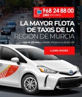 ᐅ Radio Taxi Murcia ◁ 【 Más de 250 Taxis Rápidos las 24h 】