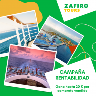 Zafiro Tours activa un campaña de incentivos para la venta de crucero