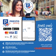 Nueva APP oficial para la zona OTA de Irún - PRESTO-PARKING