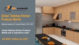 Global Tabletop Kitchen Products Market size to reach USD 59.7 Billion by 2027 - KBV Research