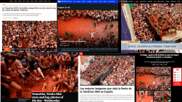 La Tomatina genera 1.135 noticias en medios digitales de todo el mundo que alcanzan un impacto de 1,7 millones de euros