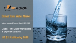 Tonic Water Market Size Worth $1.3 Billion By 2026 - KBV Research