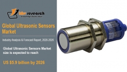 Ultrasonic Sensors Market Size Worth $5.9 billion by 2026 - KBV Research