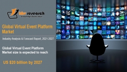 The Global Virtual Event Platform Market Is Estimated To Reach USD 20 Billion By 2027 at a CAGR Of 11.3% - KBV Research